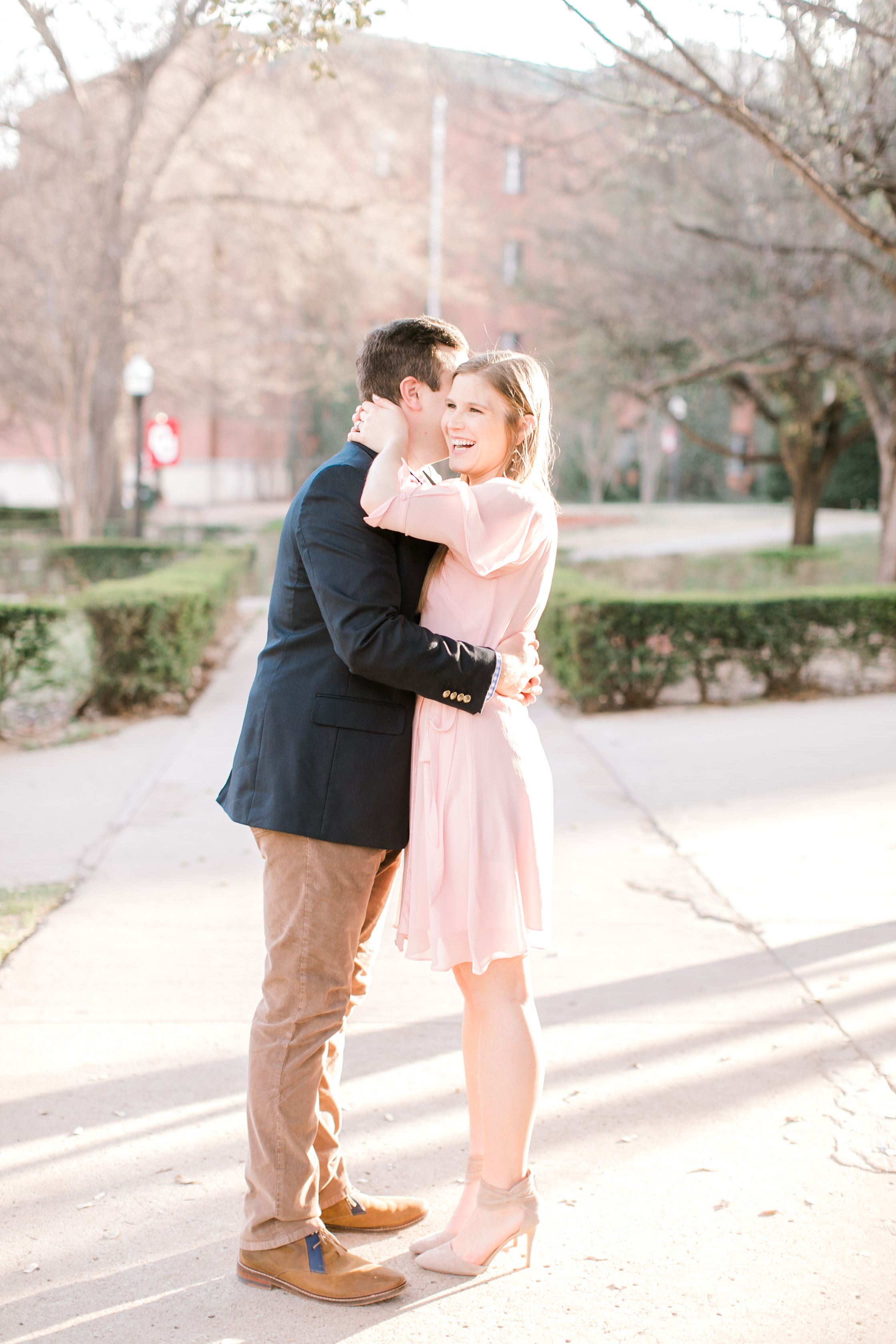 spring engagement photos in oklahoma