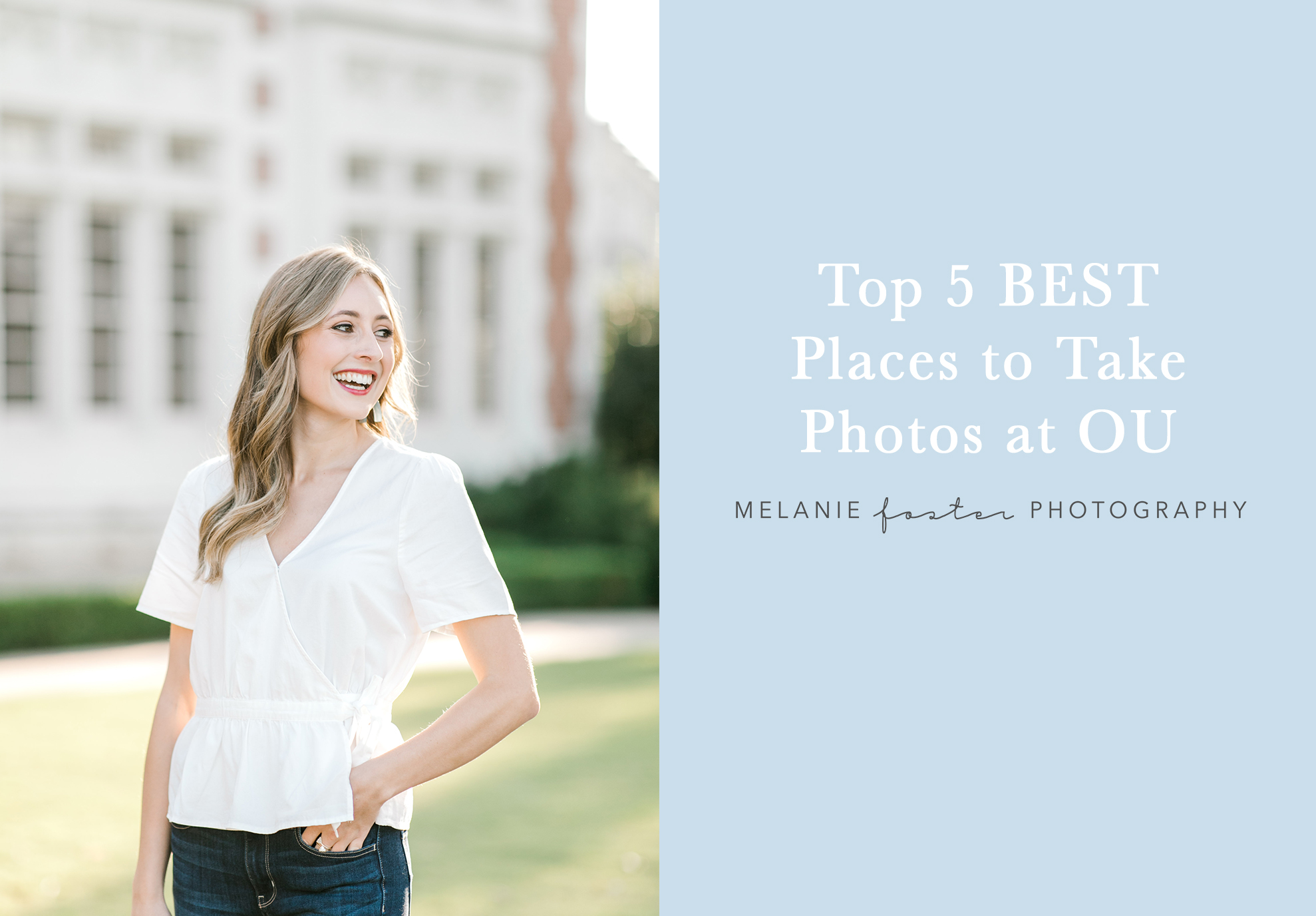 best places to take photos at ou