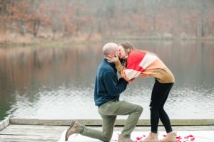proposal at lake in tulsa ok